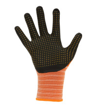 Guanti mechanical Safety Palmpro Xtraflex Prime 213 -  taglia M - arancione/nero - Icoguanti