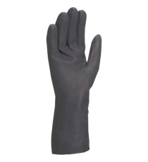 Guanti per protezione chimica VE509 - neoprene floccato cotone - taglia 07/08 - nero - Deltaplus