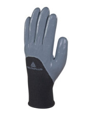 Guanti VE715GR - maglia di poliestere - taglia 10 - grigio/nero - Deltaplus Guanti VE715GR - maglia di poliestere - taglia 10 - grigio/nero - Deltaplus