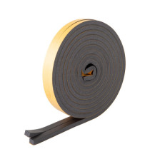 Guarnizione adesiva per isolamento porte blindate - 17 mm x 8 m - PVC - antracite - Geko Guarnizione adesiva per isolamento porte blindate - 17 mm x 8 m - PVC - antracite - Geko