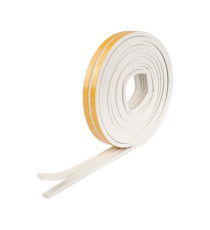 Guarnizione adesiva per isolamento STRIP - fessura 2-5 mm - 6 m - gomma - bianco - Geko Guarnizione adesiva per isolamento STRIP - fessura 2-5 mm - 6 m - gomma - bianco - Geko