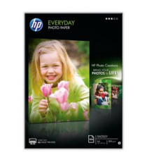 Hp - Confezione da 100 Fogli Carta originale fotografica lucida Hp Everyday - A4 - 210 x 297 mm - Q2510A