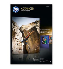 Hp - Confezione da 20 Fogli Carta orignale fotografica lucida - A3 - 297 x 420 mm - Q8697A