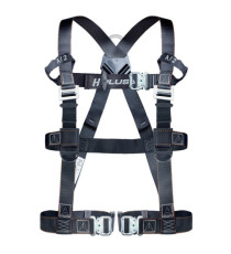 Imbracatura HAR22HA - due punti di ancoraggio - taglia S/M/L - nero - Deltaplus Imbracatura HAR22HA - due punti di ancoraggio - taglia S/M/L - nero - Deltaplus