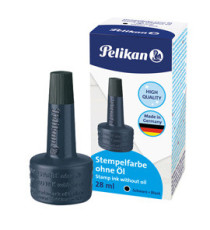 Inchiostro 4k per cuscinetti - senza olio - 28 ml - nero - Pelikan