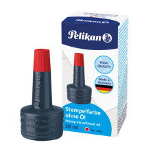 Inchiostro 4k per cuscinetti - senza olio - 28 ml - rosso - Pelikan