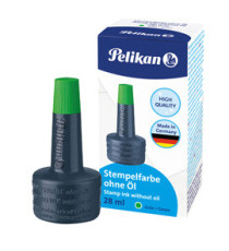 Inchiostro 4k per cuscinetti - senza olio - 28 ml - verde - Pelikan Inchiostro 4k per cuscinetti - senza olio - 28 ml - verde - Pelikan