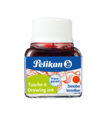 Inchiostro di china 523 - 10ml - vermiglione 3 - Pelikan Inchiostro di china 523 - 10ml - vermiglione 3 - Pelikan