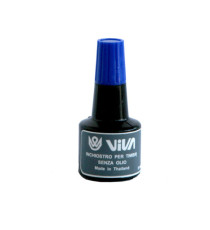 Inchiostro per cuscinetti - a base alcool - 30 gr - blu - Viva Inchiostro per cuscinetti - a base alcool - 30 gr - blu - Viva