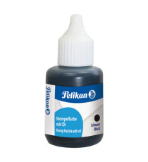 Inchiostro per timbri in metallo - con olio - 30 ml - nero - Pelikan Inchiostro per timbri in metallo - con olio - 30 ml - nero - Pelikan