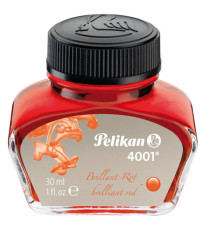 Inchiostro stilografico 4001 - 30 ml - rosso - Pelikan Inchiostro stilografico 4001 - 30 ml - rosso - Pelikan