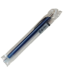 Penna roller EnerGel Metal Slim - punta 0,7 mm - fusto blu - Pentel Penna roller EnerGel Metal Slim - punta 0,7 mm - fusto blu - Pentel