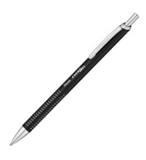 Penna roller EnerGel Metal Slim - punta 0,7 mm - fusto nero - Pentel