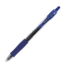 Penna roller gel scatto G-2 - punta 0,7 mm - 12 refill inclusi - blu - Pilot - conf. 12 pezzi