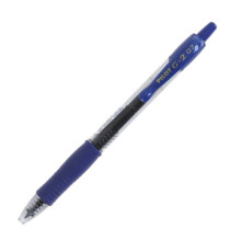 Penna roller gel scatto G-2 - punta 0,7 mm - 12 refill inclusi - blu - Pilot - conf. 12 pezzi