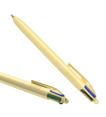 Penna a sfera scatto multifunzione 4 Colours Pastel - punta 1,0 mm - colori assortiti - Bic - conf. 12 pezzi