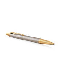 Penna sfera IM Premium Grey Metal Chiselled - punta M - Parker Penna sfera IM Premium Grey Metal Chiselled - punta M - Parker