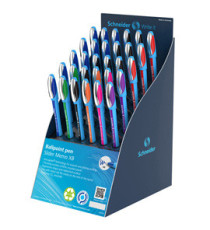 Penna sfera Slider Memo XB - colori assortiti - Schneider - expo 30 pezzi Penna sfera Slider Memo XB - colori assortiti - Schneider - expo 30 pezzi