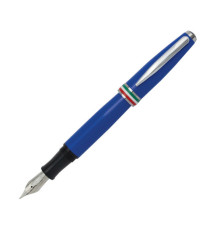 Penna stilografica Aldo Domani - punta M - fusto azzurro italia - Monteverde Penna stilografica Aldo Domani - punta M - fusto azzurro italia - Monteverde
