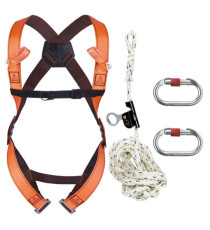 Kit anticaduta ELARA 170 - per lavori in copertura - taglia S/M/L - Deltaplus Kit anticaduta ELARA 170 - per lavori in copertura - taglia S/M/L - Deltaplus