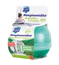 Kit Mangiaumidità 2 in 1 Deo Brezza Alpina - 40 gr - Air Max Kit Mangiaumidità 2 in 1 Deo Brezza Alpina - 40 gr - Air Max