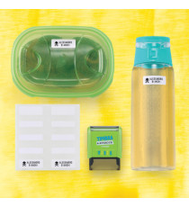 Kit Timbra&Attacca - per stampa su tessuti/etichette - Trodat Kit Timbra&Attacca - per stampa su tessuti/etichette - Trodat