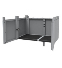 Kit Transforming Extension - per armadi Modular - 78 x 43,6 x 41,4 cm - PPL - grigio - Terry