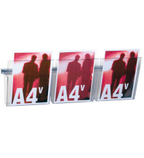 Kit Vision VS/3 - larghezza 75 cm - 3 tasche A4 trasparenti - Studio T Kit Vision VS/3 - larghezza 75 cm - 3 tasche A4 trasparenti - Studio T