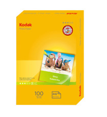 Kodak - Carta fotografica lucida Photo Gloss - 10 x 15 cm - 180 gr - 100 fogli - 5740-097