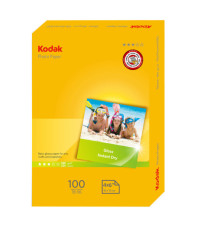 Kodak - Carta fotografica lucida Photo Gloss - 10 x 15 cm - 180 gr - 100 fogli - 5740-097