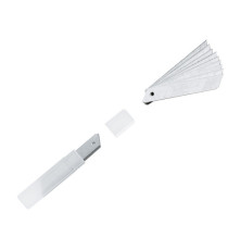 Lame di ricambio - per cutter 17 mm - Lebez - tubetto da 10 lame Lame di ricambio - per cutter 17 mm - Lebez - tubetto da 10 lame