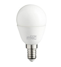 Lampada - Led - minisfera - 5,5W - E14 - 6000K - luce bianca fredda - MKC Lampada - Led - minisfera - 5,5W - E14 - 6000K - luce bianca fredda - MKC