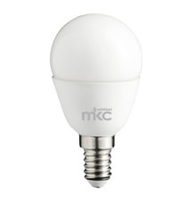 Lampada - Led - minisfera - 5,5W - E14 - 6000K - luce bianca fredda - MKC Lampada - Led - minisfera - 5,5W - E14 - 6000K - luce bianca fredda - MKC