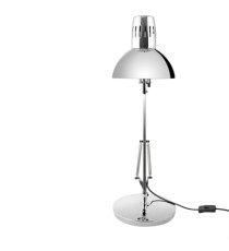 Lampada da tavolo Architect - 11 W - silver - Alba Lampada da tavolo Architect - 11 W - silver - Alba