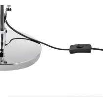 Lampada da tavolo Architect - 11 W - silver - Alba