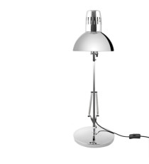 Lampada da tavolo Architect - 11 W - silver - Alba