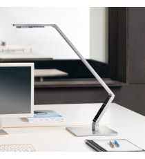 Lampada da tavolo Luctra Linear - 9,5 W - 680 lm - metallo - argento - Luctra