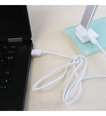 Lampada da tavolo Popy - a led - 6 W - alluminio/vetro - Unilux