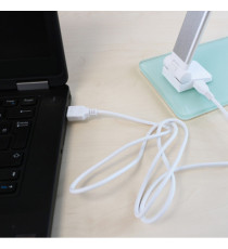 Lampada da tavolo Popy - a led - 6 W - alluminio/vetro - Unilux