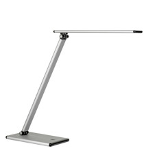 Lampada da tavolo Terra - a led - 5 W - silver - Unilux