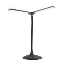 Lampada da tavolo Twin - a led - 34 x 36 x 18 cm - nero - Alba