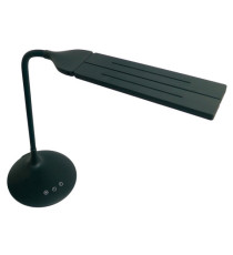 Lampada da tavolo Twin - a led - 34 x 36 x 18 cm - nero - Alba
