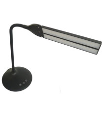 Lampada da tavolo Twin - a led - 34 x 36 x 18 cm - nero - Alba