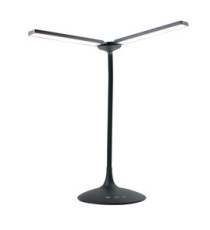 Lampada da tavolo Twin - a led - 34 x 36 x 18 cm - nero - Alba