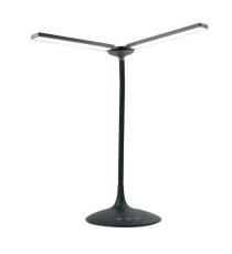 Lampada da tavolo Twin - a led - 34 x 36 x 18 cm - nero - Alba