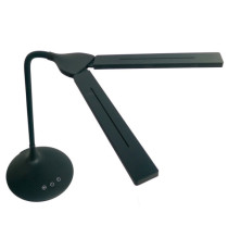 Lampada da tavolo Twin - a led - 34 x 36 x 18 cm - nero - Alba