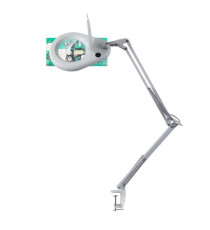 Lampada Zoom - a led - con lente di ingrandimento - 7,7 W - bianco - Unilux