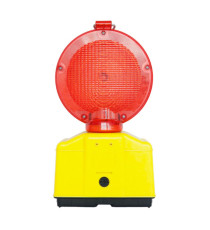 Lampeggiante stradale Double Blink Road - LED - giallo fluo/rosso - Velamp Lampeggiante stradale Double Blink Road - LED - giallo fluo/rosso - Velamp