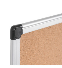 Lavagna - 90 x120 cm - superficie in sughero - cornice in alluminio - Starline Lavagna - 90 x120 cm - superficie in sughero - cornice in alluminio - Starline
