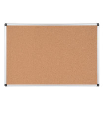 Lavagna - 90 x120 cm - superficie in sughero - cornice in alluminio - Starline Lavagna - 90 x120 cm - superficie in sughero - cornice in alluminio - Starline